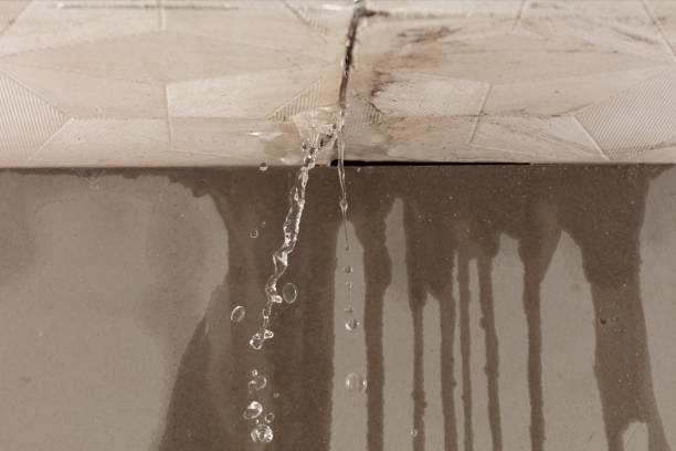 Professional Sewage Cleanup technician working in Shoreham, NY